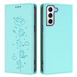 Custodia ecopelle con protezione RFID per Samsung Galaxy S21+ e S21 Ultra 5G