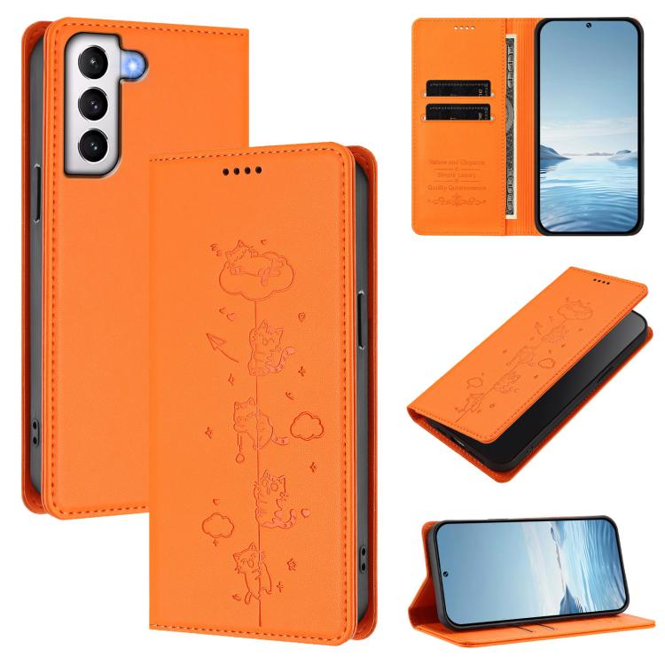 Custodia ecopelle con protezione RFID per Samsung Galaxy S21+ e S21 Ultra 5G
