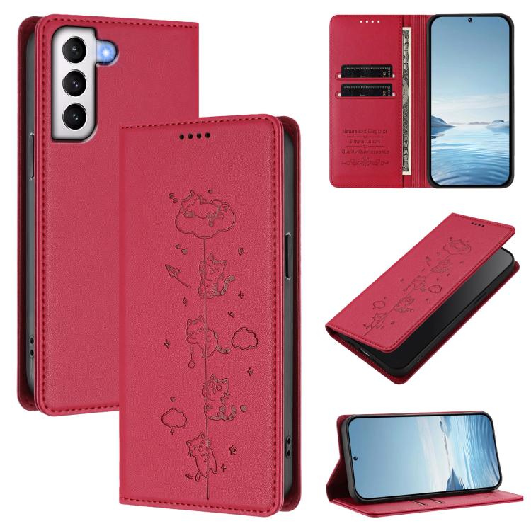 Custodia ecopelle con protezione RFID per Samsung Galaxy S21+ e S21 Ultra 5G