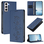 Custodia ecopelle con protezione RFID per Samsung Galaxy S21 FE 5G e Samsung