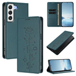 Custodia in ecopelle con protezione RFID per Samsung Galaxy S22+ e S22 5G