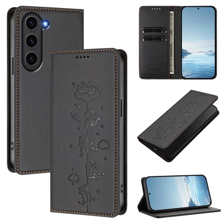 Custodia in ecopelle con protezione RFID per Samsung Galaxy S23+ e S23 5G