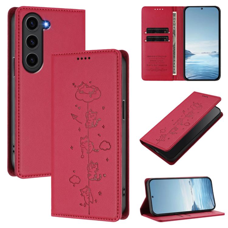Custodia in ecopelle con protezione RFID per Samsung Galaxy S23+ e S23 5G