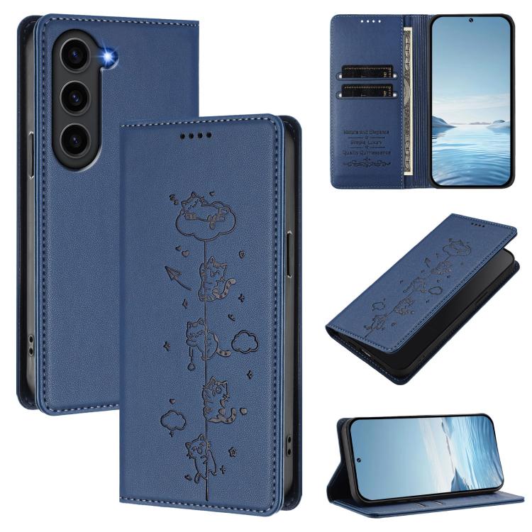 Custodia in ecopelle con protezione RFID per Samsung Galaxy S23+ e S23 5G