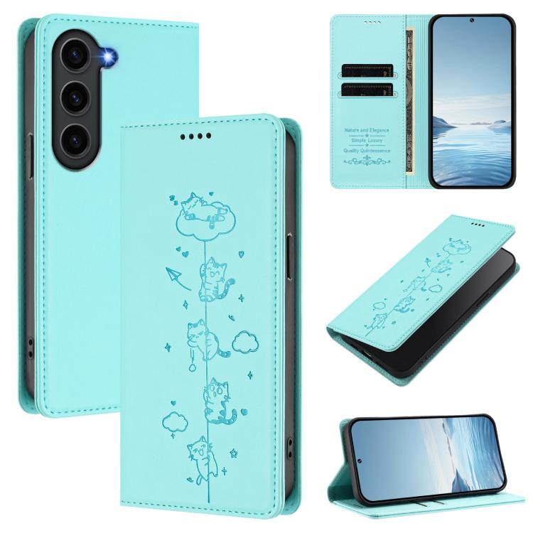Custodia in ecopelle con protezione RFID per Samsung Galaxy S23+ e S23 5G