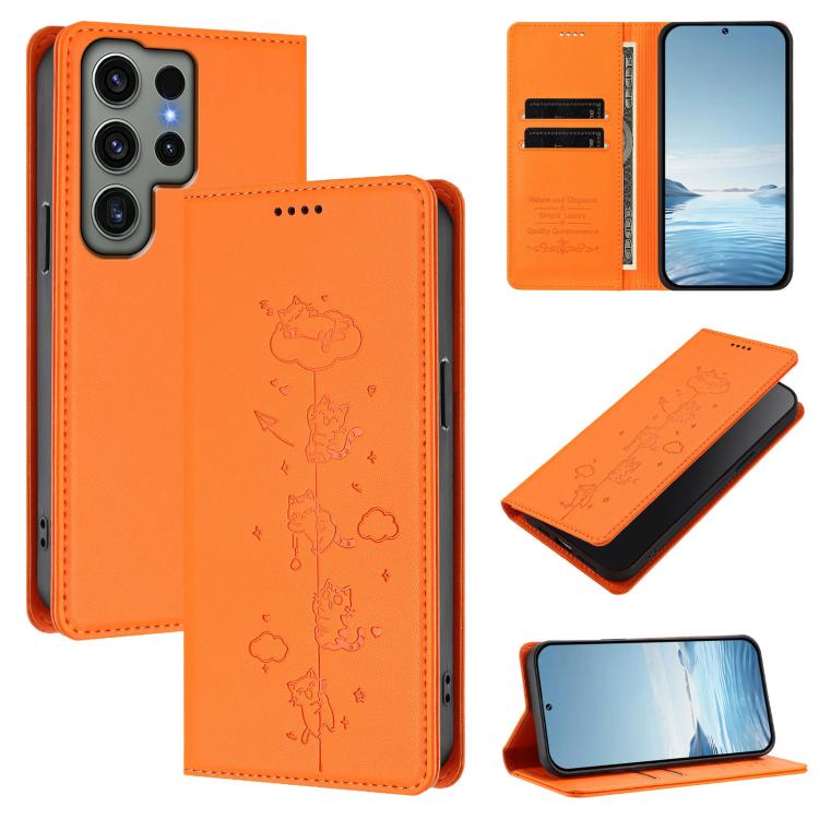 Custodia in ecopelle con protezione RFID per Samsung Galaxy S23 FE e Ultra 5G