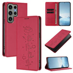 Custodia in ecopelle con protezione RFID per Samsung Galaxy S23 FE e Ultra 5G