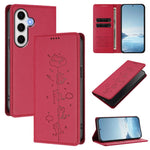 Custodia ecopelle con protezione RFID per Samsung Galaxy S24 FE e Ultra 5G