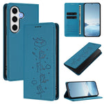 Custodia ecopelle con protezione RFID per Samsung Galaxy S24 FE e Ultra 5G