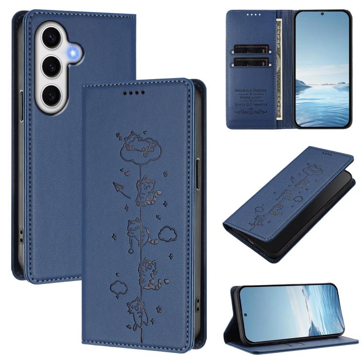 Custodia ecopelle con protezione RFID per Samsung Galaxy S24 FE e Ultra 5G