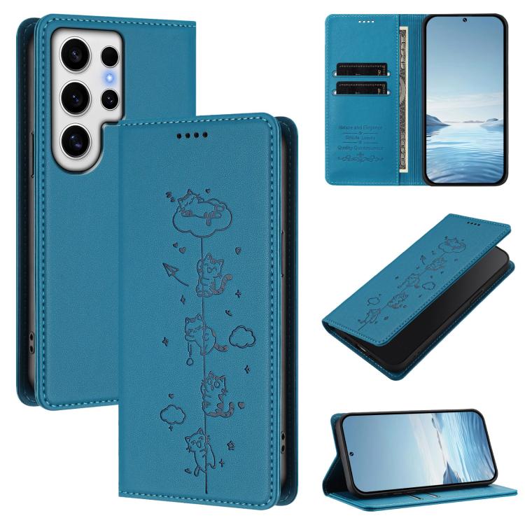 Custodia ecopelle con protezione RFID per Samsung Galaxy S24 FE e Ultra 5G