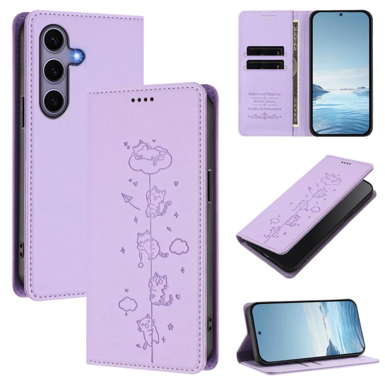 Custodia in ecopelle con protezione RFID per Samsung Galaxy S25 Edge e S24 5G