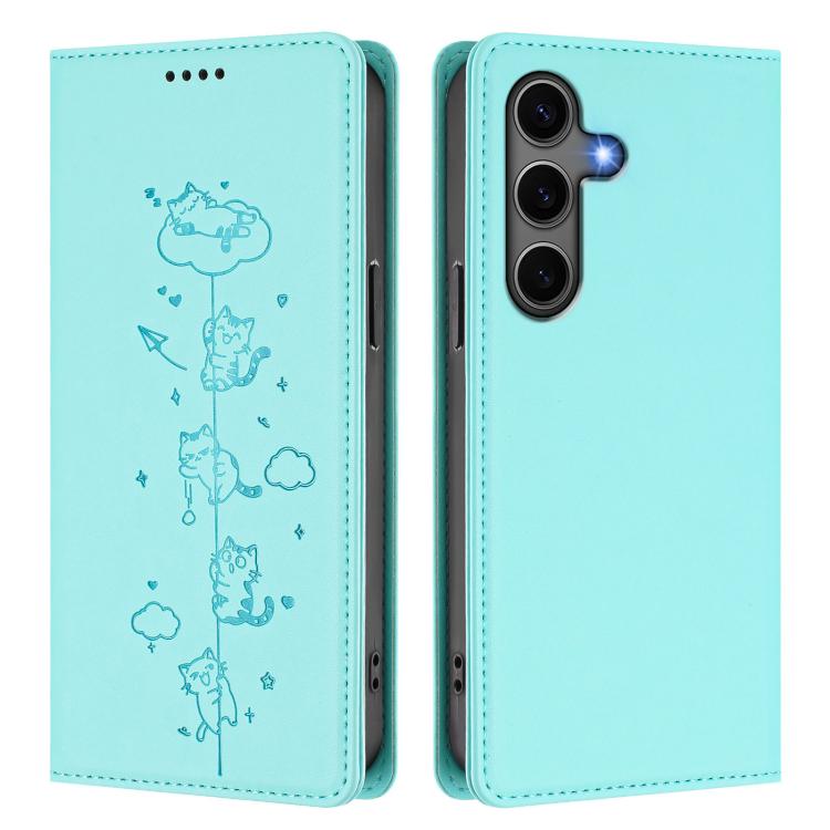 Custodia ecopelle con protezione RFID per Samsung Galaxy S25+ / S24+ e S25 Ultra