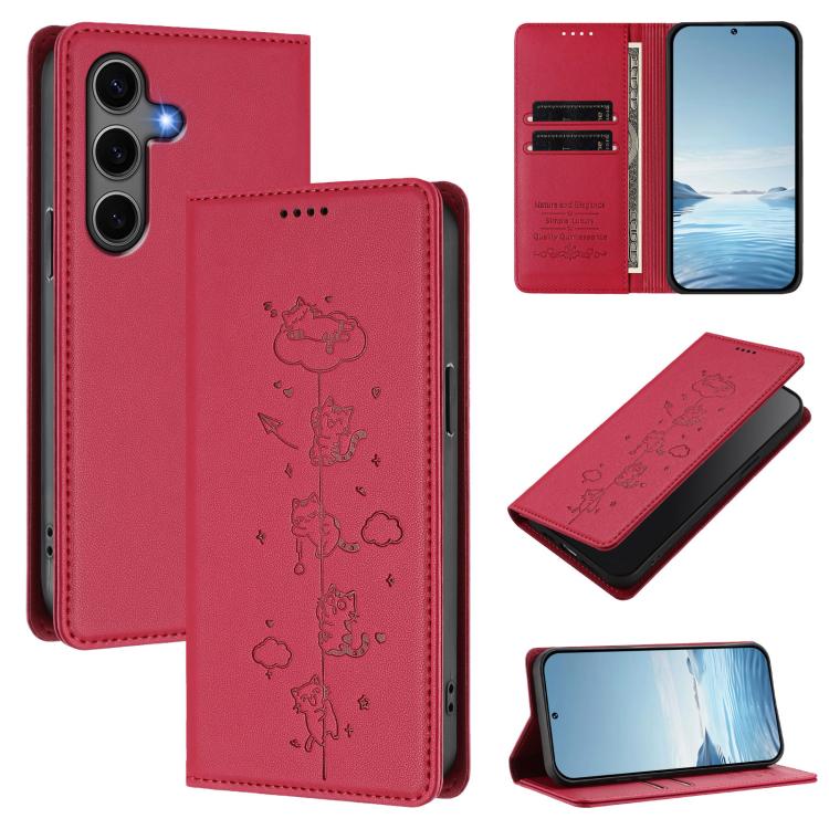 Custodia ecopelle con protezione RFID per Samsung Galaxy S25+ / S24+ e S25 Ultra