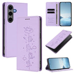 Custodia ecopelle con protezione RFID per Samsung Galaxy S25+ / S24+ e S25 Ultra