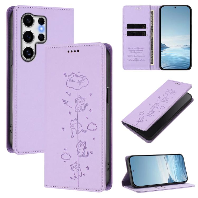 Custodia ecopelle con protezione RFID per Samsung Galaxy S25+ / S24+ e S25 Ultra