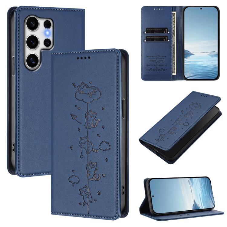 Custodia ecopelle con protezione RFID per Samsung Galaxy S25+ / S24+ e S25 Ultra