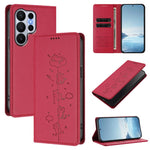 Custodia in ecopelle con protezione RFID per Samsung Galaxy S26 Edge e Ultra 5G