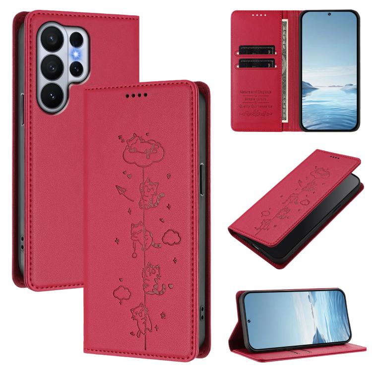 Custodia in ecopelle con protezione RFID per Samsung Galaxy S26 Edge e Ultra 5G
