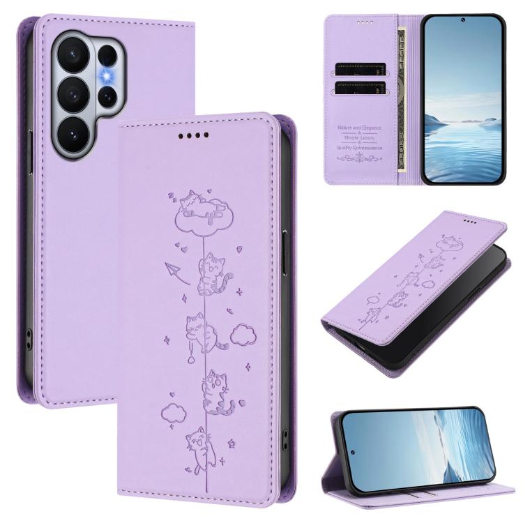 Custodia in ecopelle con protezione RFID per Samsung Galaxy S26 Edge e Ultra 5G