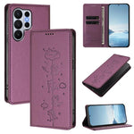 Custodia in ecopelle con protezione RFID per Samsung Galaxy S26 Edge e Ultra 5G
