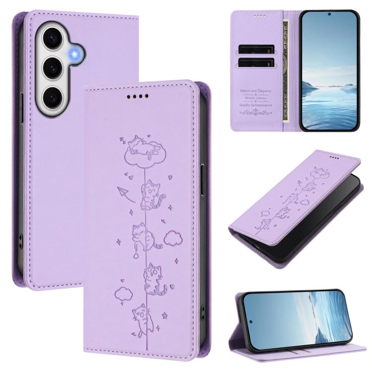 Custodia in ecopelle con protezione RFID per Samsung Galaxy S23 FE e Ultra 5G