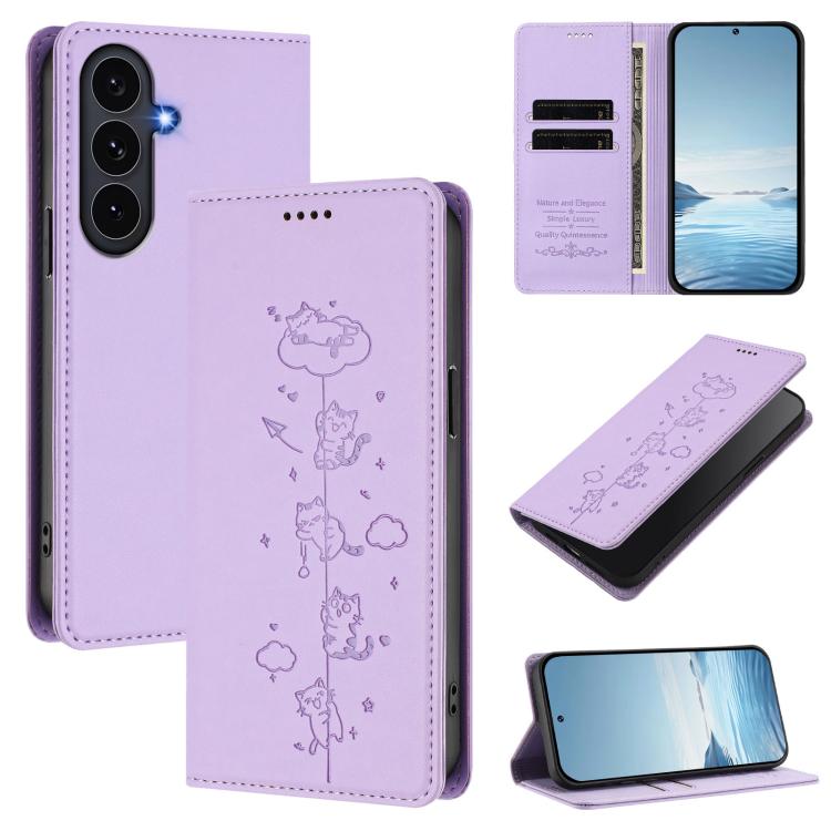 Custodia in ecopelle con protezione RFID per Samsung Galaxy S26 e S25 FE 5G