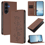 Custodia in ecopelle con protezione RFID per Samsung Galaxy S26 e S25 FE 5G