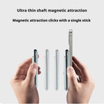 Supporto magnetico cellulare con slot carte in pelle
