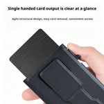 Supporto magnetico automatico con slot RFID per cellulare