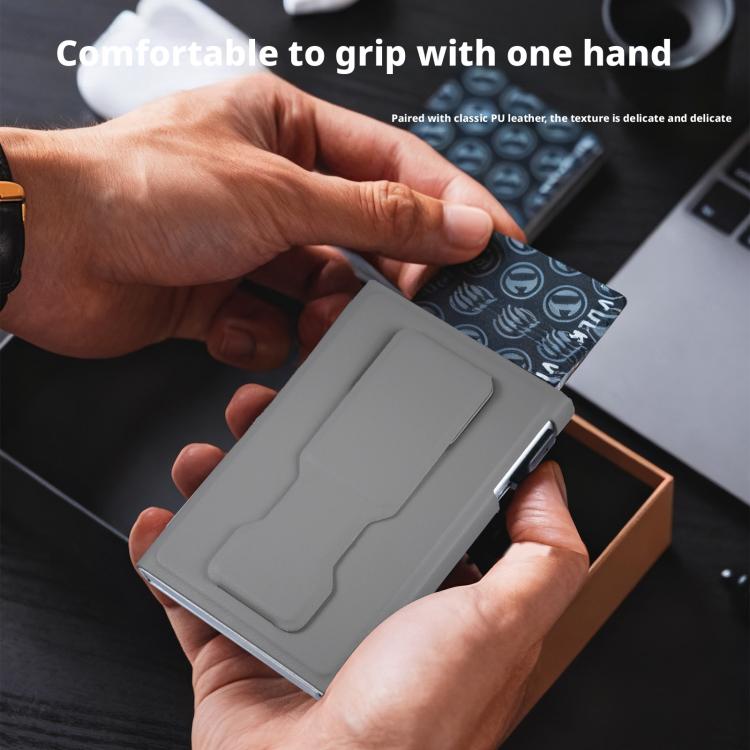 Supporto magnetico automatico con slot RFID per cellulare