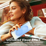 Pellicole in vetro temperato HD serigrafate con supporto impronta per Samsung