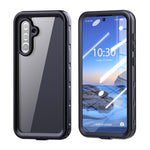 Custodia antiurto impermeabile con pois trasparenti per Samsung Galaxy A36 A37 e