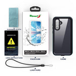 Custodia antiurto impermeabile con pois trasparenti per Samsung Galaxy A36 A37 e