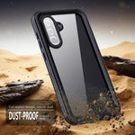 Custodia antiurto impermeabile con pois trasparenti per Samsung Galaxy A36 A37 e
