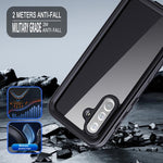 Custodia antiurto impermeabile con pois trasparenti per Samsung Galaxy A36 A37 e