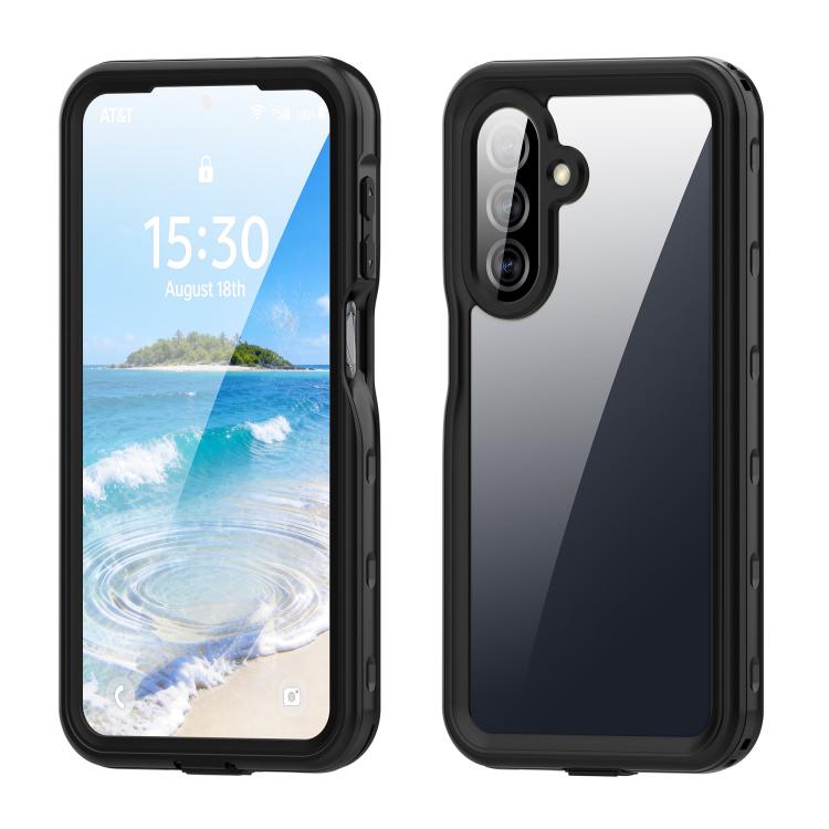 Custodia antiurto impermeabile con pois trasparenti per Samsung Galaxy A36 A37 e