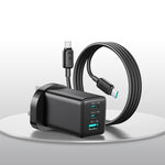 Caricabatterie Joyroom JR-TG10 65W doppia porta USB Type-C e USB