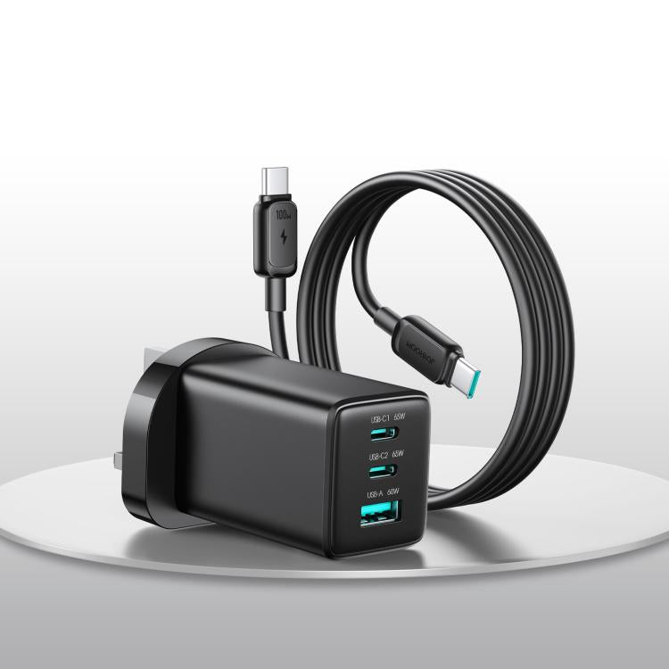 Caricabatterie Joyroom JR-TG10 65W doppia porta USB Type-C e USB