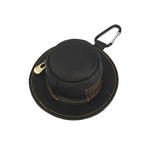 Portamonete piccolo in vera pelle design cappello Crazy Horse