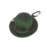 Portamonete piccolo in vera pelle design cappello Crazy Horse