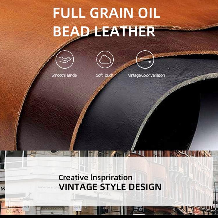 Portamonete piccolo in vera pelle design cappello Crazy Horse