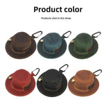 Portamonete piccolo in vera pelle design cappello Crazy Horse