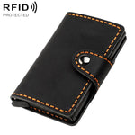Scatola porta carte antimagnetica RFID in vera pelle