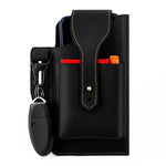 Marsupio uomo vintage in vera pelle per sport outdoor