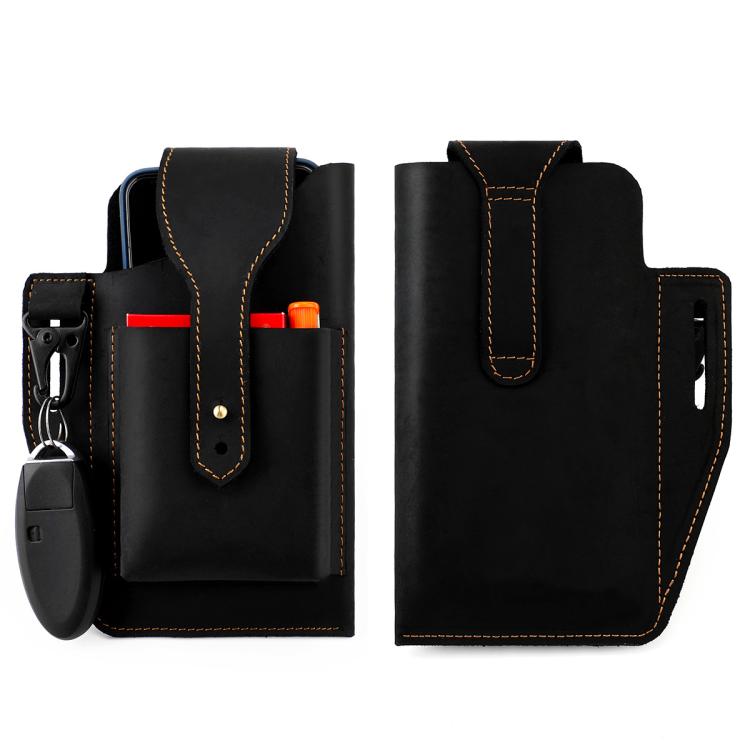Marsupio uomo vintage in vera pelle per sport outdoor