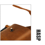 Marsupio uomo vintage in vera pelle per sport outdoor