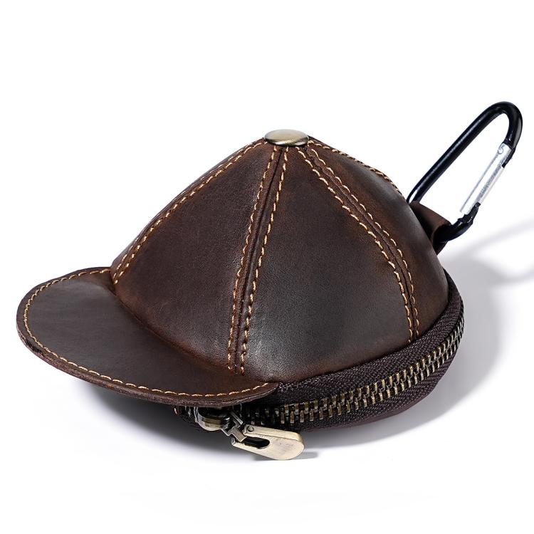 Portamonete portafoglio piccolo in vera pelle vintage