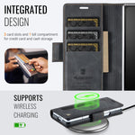 Custodia in pelle con portafoglio per Samsung Galaxy Z Fold7 5G