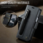 Custodia in pelle con portafoglio per Samsung Galaxy Z Fold7 5G
